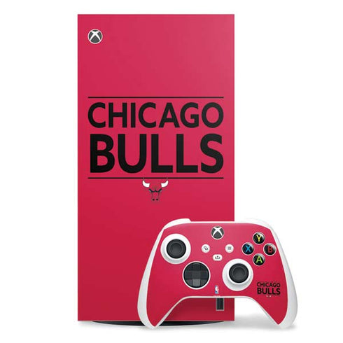NBA Chicago Bulls Standard - Red Xbox Series X Skins