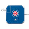 MLB Chicago Cubs - Solid Distressed 85W Power Adapter (15 and 17 inch MacBook Pro Charger) Skin