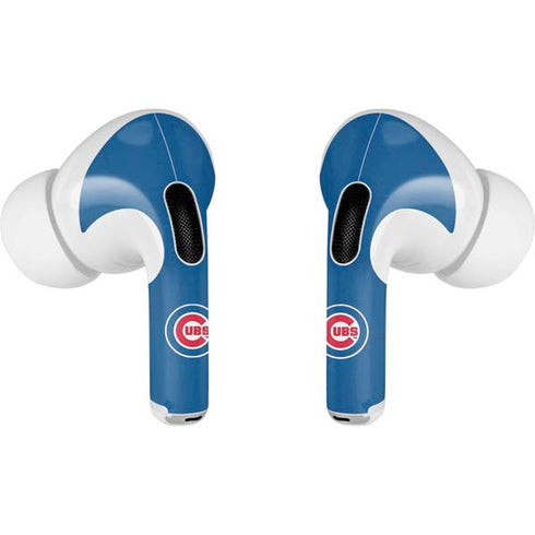 MLB Chicago Cubs - Solid Distressed AirPods Skins