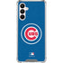 MLB Chicago Cubs - Solid Distressed Galaxy A16 5G Clear Case