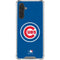 MLB Chicago Cubs - Solid Distressed Galaxy A17 Clear Case