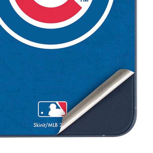 MLB Chicago Cubs - Solid Distressed Galaxy A35 5G Skin