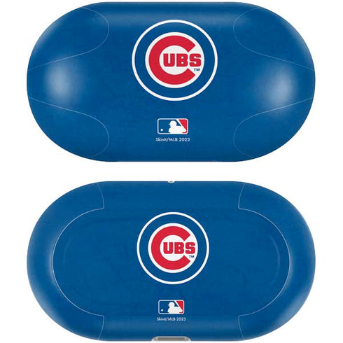 MLB Chicago Cubs - Solid Distressed Galaxy Buds Plus Skin
