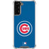 MLB Chicago Cubs - Solid Distressed Galaxy S22 Plus Clear Case