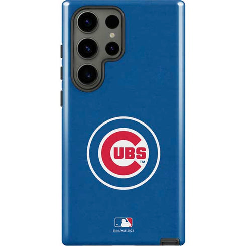 MLB Chicago Cubs - Solid Distressed Galaxy S23 Ultra Pro Case