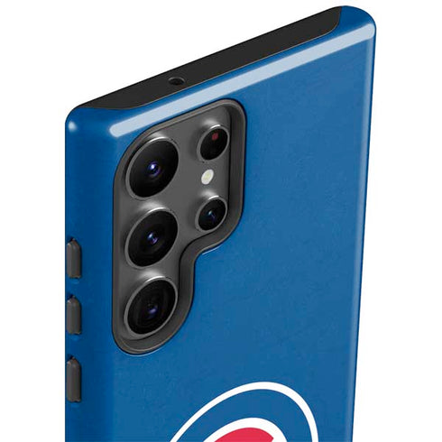 MLB Chicago Cubs - Solid Distressed Galaxy S23 Ultra Pro Case