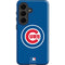 MLB Chicago Cubs - Solid Distressed Galaxy S26 Impact Case