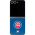 MLB Chicago Cubs - Solid Distressed Galaxy Z Flip6 Skin