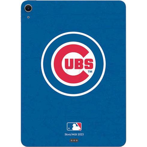 MLB Chicago Cubs - Solid Distressed Apple iPad Air Skin