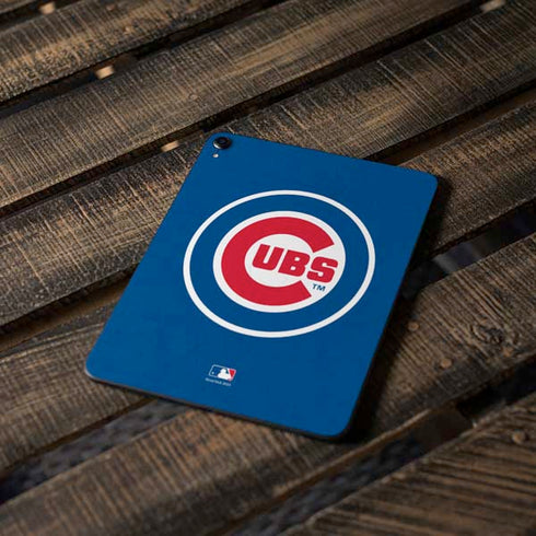 MLB Chicago Cubs - Solid Distressed Apple iPad Pro Skin