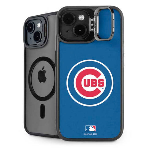 MLB Chicago Cubs - Solid Distressed iPhone 15 Kickstand Case