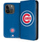 MLB Chicago Cubs - Solid Distressed iPhone 15 Pro Folio Case