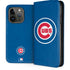 MLB Chicago Cubs - Solid Distressed iPhone 15 Pro Folio Case