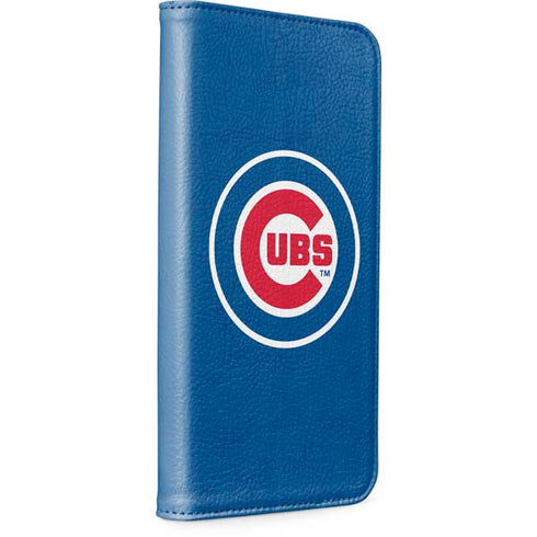 MLB Chicago Cubs - Solid Distressed iPhone 15 Pro Folio Case