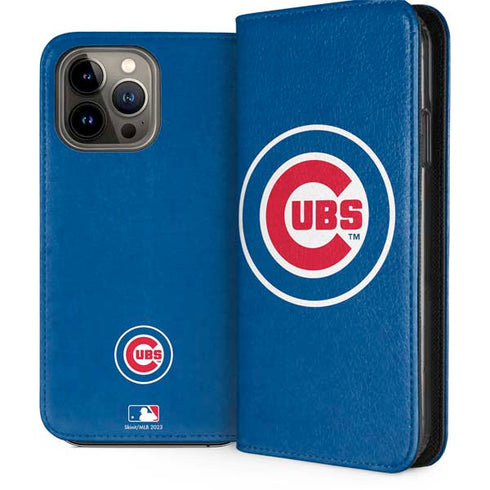 MLB Chicago Cubs - Solid Distressed iPhone Cases