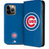MLB Chicago Cubs - Solid Distressed iPhone 15 Pro Max Folio Case