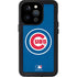 MLB Chicago Cubs - Solid Distressed iPhone 15 Pro Waterproof Case