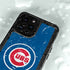 MLB Chicago Cubs - Solid Distressed iPhone 15 Pro Waterproof Case