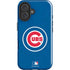 MLB Chicago Cubs - Solid Distressed iPhone 16 Plus Impact Case