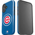 MLB Chicago Cubs - Solid Distressed iPhone 16 Plus Impact Case