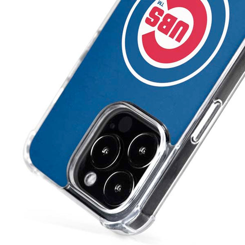 MLB Chicago Cubs - Solid Distressed iPhone 16 Pro Max MagSafe Case