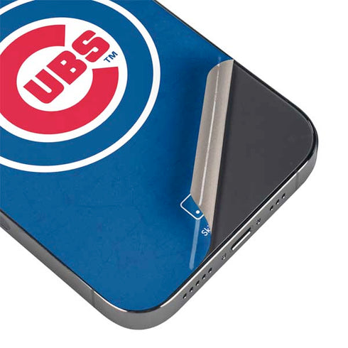 MLB Chicago Cubs - Solid Distressed iPhone 16 Pro Skin