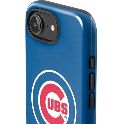 MLB Chicago Cubs - Solid Distressed iPhone 16e Impact Case