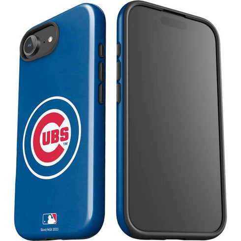 MLB Chicago Cubs - Solid Distressed iPhone 16e Impact Case