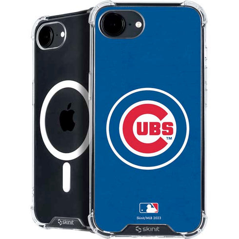 MLB Chicago Cubs - Solid Distressed iPhone 16e MagSafe Case