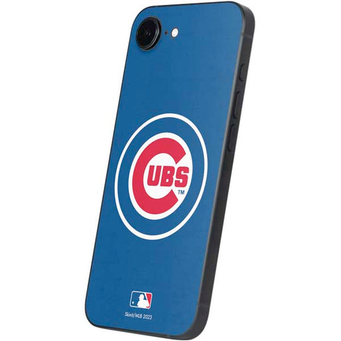 MLB Chicago Cubs - Solid Distressed iPhone 16e Skin