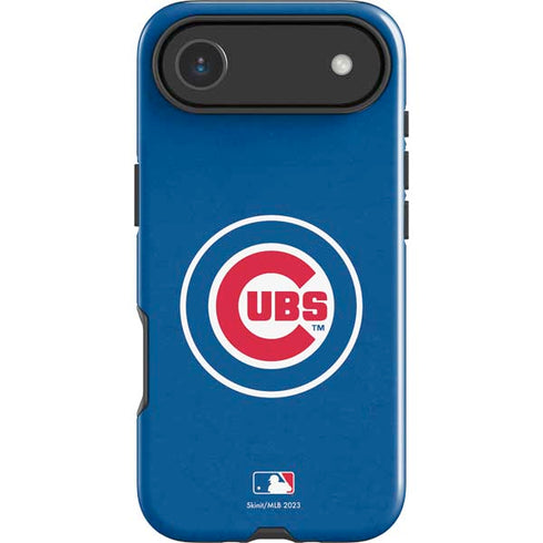 MLB Chicago Cubs - Solid Distressed iPhone 17 Air Impact Case