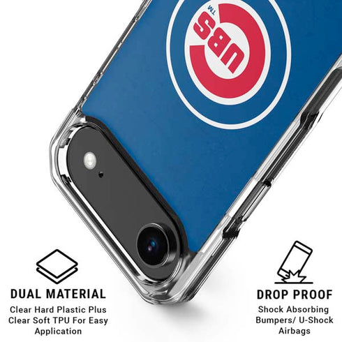 MLB Chicago Cubs - Solid Distressed iPhone 17 Air MagSafe Case