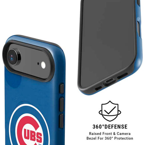 MLB Chicago Cubs - Solid Distressed iPhone 17 Air Magsafe Impact Case