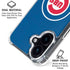 MLB Chicago Cubs - Solid Distressed iPhone 17 Clear Case