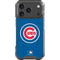 MLB Chicago Cubs - Solid Distressed iPhone 17 Pro Clear Case