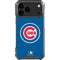 MLB Chicago Cubs - Solid Distressed iPhone 17 Pro Max Clear Case