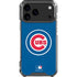 MLB Chicago Cubs - Solid Distressed iPhone 17 Pro Max Clear Case