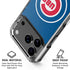 MLB Chicago Cubs - Solid Distressed iPhone 17 Pro Max Clear Case