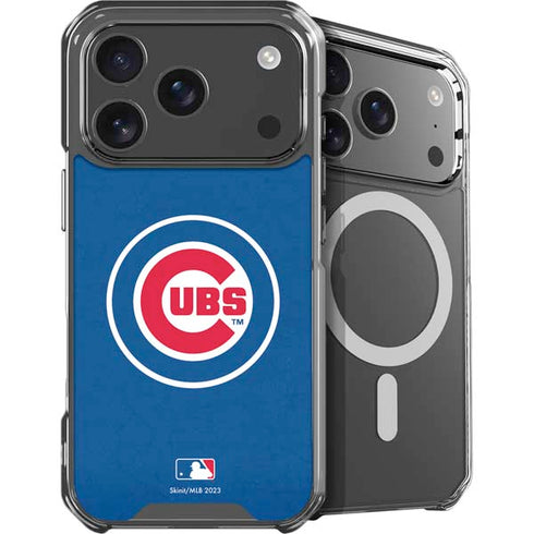 MLB Chicago Cubs - Solid Distressed iPhone 17 Pro Max MagSafe Case