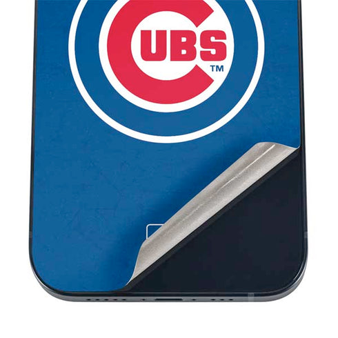 MLB Chicago Cubs - Solid Distressed iPhone 17 Skin