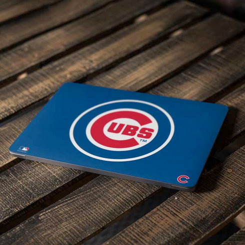MLB Chicago Cubs - Solid Distressed Apple MacBook Air Skin