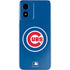 MLB Chicago Cubs - Solid Distressed Moto G Play 4G (2024) Skin