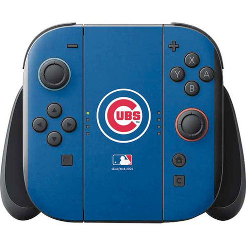 MLB Chicago Cubs - Solid Distressed Nintendo Switch 2 (2025) with Joy-Con Skin