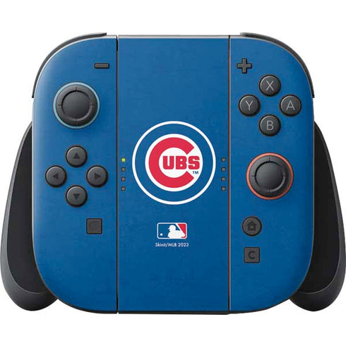 MLB Chicago Cubs - Solid Distressed Nintendo Switch 2 (2025) Joy-Con Controller Skin