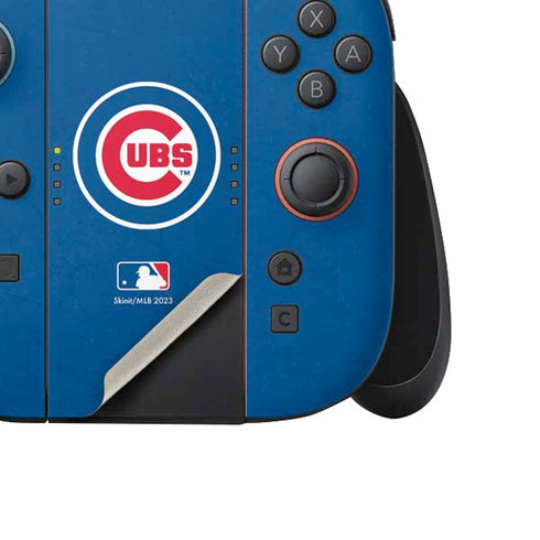 MLB Chicago Cubs - Solid Distressed Nintendo Switch 2 (2025) Joy-Con Controller Skin