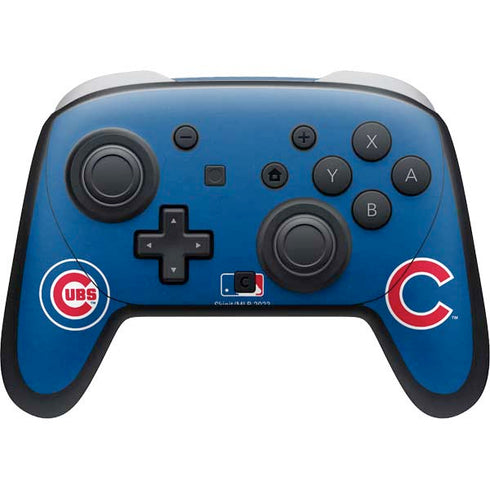 MLB Chicago Cubs - Solid Distressed Nintendo Skins