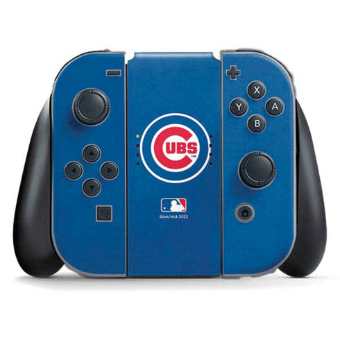 MLB Chicago Cubs - Solid Distressed Nintendo Skins