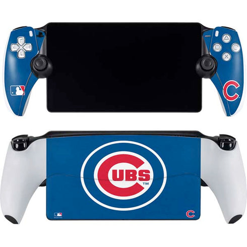 MLB Chicago Cubs - Solid Distressed PlayStation Portal Remote Player Skin