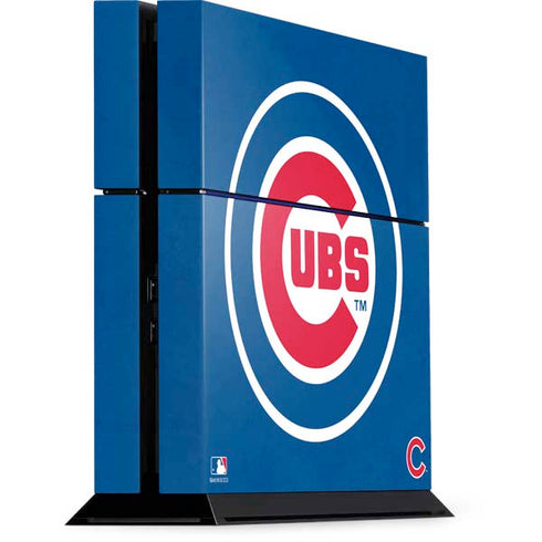 MLB Chicago Cubs - Solid Distressed PlayStation PS4 Skins