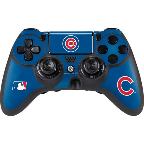 MLB Chicago Cubs - Solid Distressed PlayStation PS4 Skins